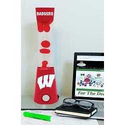 Wisconsin Badgers Magma Lamp - Bluetooth Speaker