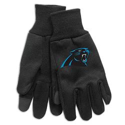 Carolina Panthers Gloves Technology Style Adult Size