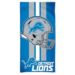 Detroit Lions Towel 30x60 Beach Style