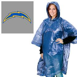 Los Angeles Chargers Rain Poncho