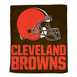 Cleveland Browns Towel 15x18 Rally Style Full Color