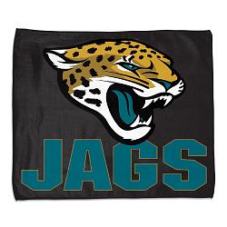 Jacksonville Jaguars Towel 15x18 Rally Style Full Color