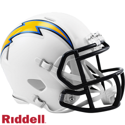 Los Angeles Chargers Helmet Riddell Replica Mini Speed Style 2007-2018 T/B