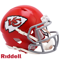 Kansas City Chiefs Helmet Riddell Replica Mini Speed Style 1963-1973 T/B