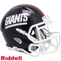 New York Giants Helmet Riddell Replica Mini Speed Style 1981-1999 T/B