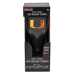 Miami Hurricanes Solar Torch LED