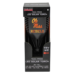 Mississippi Rebels Solar Torch LED