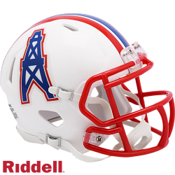 Houston Oilers Helmet Riddell Replica Mini Speed Style 1981-1998 T/B