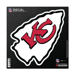 Kansas City Chiefs Decal 6x6 All Surface Logo