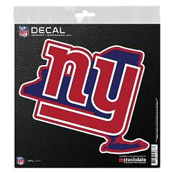 New York Giants Decal 6x6 All Surface State Shape