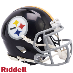 Pittsburgh Steelers Helmet Riddell Replica Mini Speed Style 1963-1976 T/B