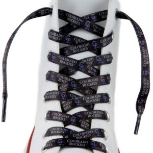 Colorado Rockies Shoe Laces 54 Inch