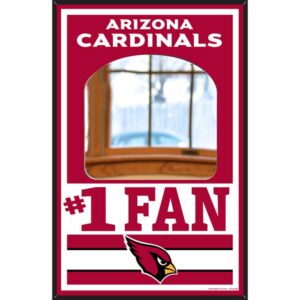 Arizona Cardinals Sign Wood 11x17 Mirror