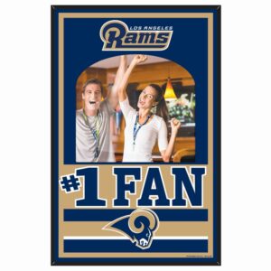 Los Angeles Rams Sign Wood 11x17 Mirror