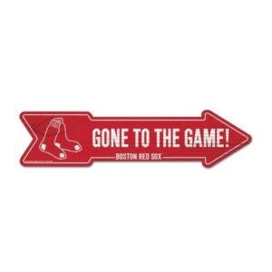 Boston Red Sox Sign 6x24 Wood Arrow