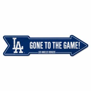 Los Angeles Dodgers Sign 6x24 Wood Arrow