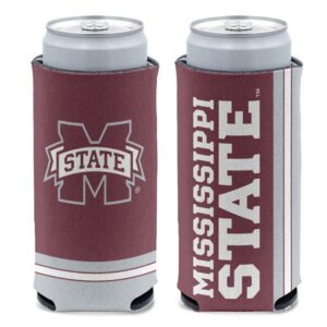 Mississippi State Bulldogs Can Cooler Slim Can Design