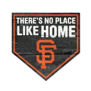 San Francisco Giants Sign Wood Homeplate