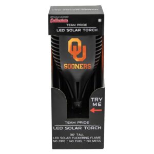 Oklahoma Sooners Solar Torch LED