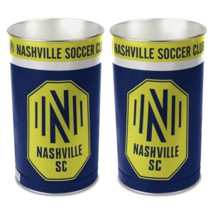 Nashville SC Wastebasket 15 Inch