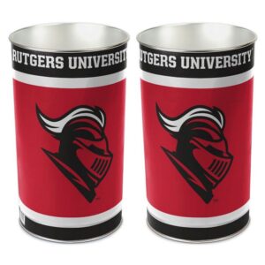 Rutgers Scarlet Knights Wastebasket 15 Inch