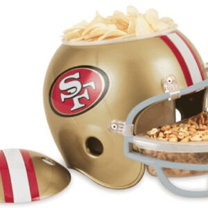 San Francisco 49ers Snack Helmet