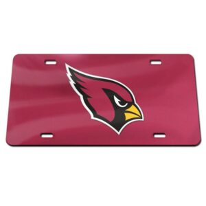 Arizona Cardinals License Plate Acrylic
