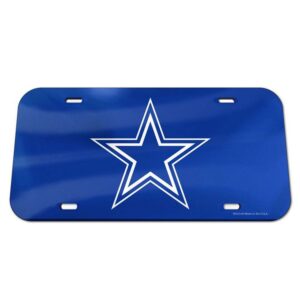 Dallas Cowboys License Plate Acrylic