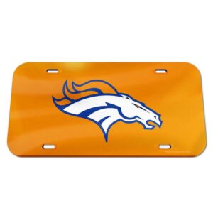 Denver Broncos License Plate Acrylic