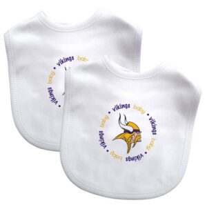 Minnesota Vikings Baby Bib 2 Pack