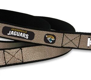 Jacksonville Jaguars Pet Leash Reflective Football Size Small CO