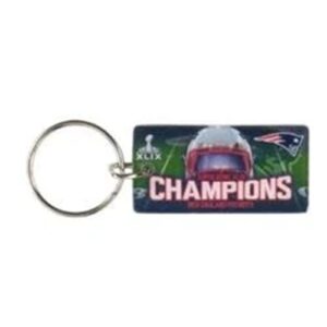 New England Patriots Keychain Super Bowl 49 Design