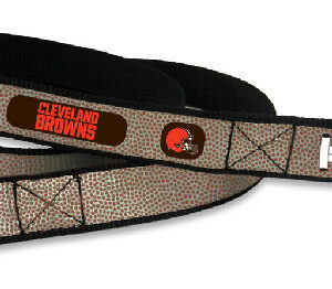 Cleveland Browns Pet Leash Reflective Football Size Small