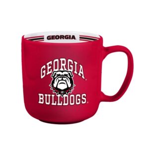 Georgia Bulldogs Coffee Mug 15oz Stripe Design