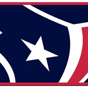 Houston Texans License Plate Acrylic Mega Style