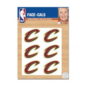 Cleveland Cavaliers Tattoo Face Cals