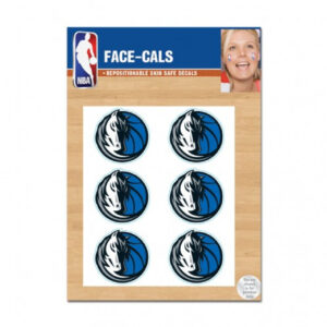 Dallas Mavericks Tattoo Face Cals