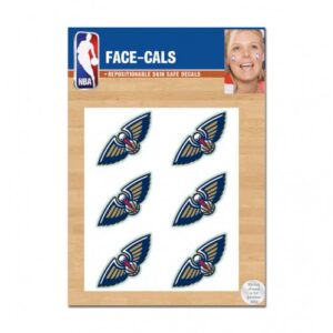 New Orleans Pelicans Tattoo Face Cals
