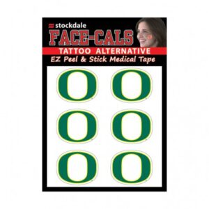 Oregon Ducks Tattoo Face Cals