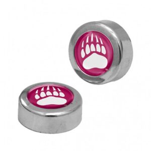 Montana Grizzlies Screw Caps Domed