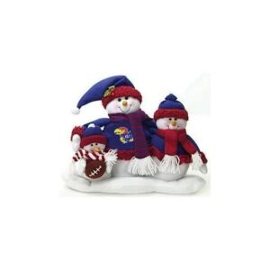 Kansas Jayhawks Table Top Snow Family CO