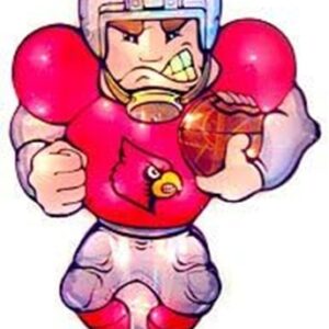 Louisville Cardinals Window Light Up Player 20 Inch Double Sided CO