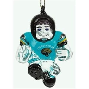 Jacksonville Jaguars Ornament 3 Inch Crystal Halfback CO
