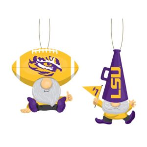 LSU Tigers Ornament Gnome Fan 2 Pack