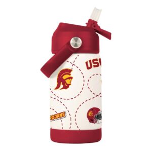 USC Trojans Kids Bottle 12oz Stainless Steel Mascot