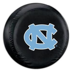 North Carolina Tar Heels Tire Cover Large Size Black CO
