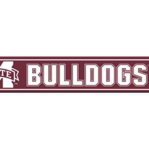 Mississippi State Bulldogs Sign 4x24 Plastic Street Style CO