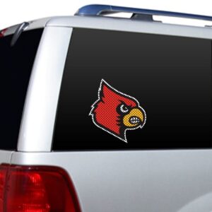 Louisville Cardinals Window Film 12 Inch Die Cut