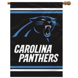 Carolina Panthers Banner 28x40 House Flag Style 2 Sided CO