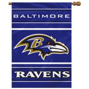 Baltimore Ravens Banner 28x40 House Flag Style 2 Sided CO